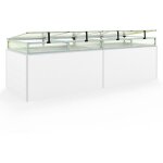 Gfp - ch�ssis de jardin en aluminium / plaques double paroi serre pour plantes pour jardin, balcon, fen�tre ...