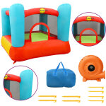 Chteau gonflable 200x210x160 cm pvc happy hop