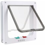 Chatire  4 positions chatire pour chat avec tunnel cache dcoupe chatire chien porte de chat avec ...