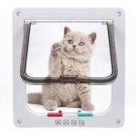 Chatire pour chat avec magntique  4 voies, 24, 5x28, 5cm, porte pour animaux de compagnie pour chats ...