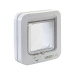 Sureflap - chatiere a puce électronique - blanc - 142 mm x 120 mm (mémorisation d'un maximum de 32 puces) ... Sureflap - chatiere a puce électronique - blanc - 142 mm x 120 mm (mémorisation d'un maximum de 32 puces) ...