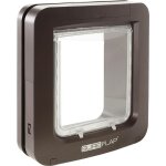 Sureflap grande chatiere a puce electronique marron Sureflap grande chatiere a puce electronique marron