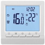 Chaudire  gaz de chauffage intelligente, thermostat programmable, avec rtroclairage blanc, adapte ...