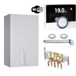 Chaffoteaux - chaudi�re gaz condensation niagara c green 25 kw compl�te (ventouse + douilles + dosseret) ...