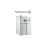De dietrich - chaudire gaz sol condensation twineo egc 25kw chauffage seul complte (avec ventouse)