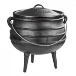 Chaudron marmite en fonte 14 litres à poser ou à suspendre barbecue Chaudron marmite en fonte 14 litres à poser ou à suspendre barbecue