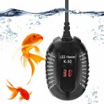 Chauffage aquarium avec affichage temp�rature, mini r�chauffeur d'aquarium r�glable, appareil de chauffage ...