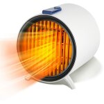 Jusch - chauffage, chauffage en c�ramique, chauffage �lectrique 500 w, protection contre la surchauffe, ...