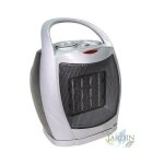 Chauffage en céramique professionnel avec 2 niveaux de chaleur, 1500 w, gris Chauffage en céramique professionnel avec 2 niveaux de chaleur, 1500 w, gris
