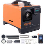 Vevor chauffage diesel tout - en - un portable 12 v 8 kw rechauffeur deair diesel 0, 16 - 0, 62 l / h ...