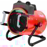 Mw tools - chauffage lectrique de chantier soufflant orientable 3kw 230v portable wel03s