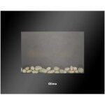 Chauffage �lectrique avec effet de flamme efe 2018 1800 w noir qlima