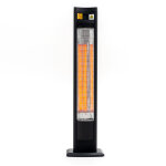 Kekai - chauffage lectrique portable infrarouge fibre carbone 2000w int. et ext. 17, 2x7, 4x102 cm tlcomman ...