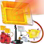 Kesser - chauffages  gaz chauffages  gaz  poser chauffages  poser avec allumage pizolectrique tuyau ...