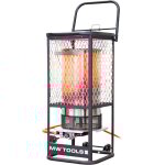 Chauffage au gaz radiant infrarouge rayonnant 360 36kw mobile mw tools wg120i