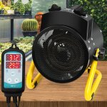 Chauffage de serre 2000w semis avec rgulateur de temprature chauffage de maison de jardin - swanew