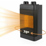 Chauffage soufflant �lectrique d'�nergie - � �conomie 1500w c�ramique silencieux 3 modes thermostat de ...