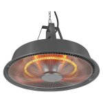 Chauffage tente 1500 gris Chauffage tente 1500 gris