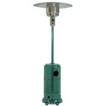 Chauffage de terrasse ae'rien champignon a' gaz syntesy 82 cm chauffage vert pour inte'rieur et exte'rieur ...