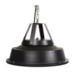 Chauffage de terrasse suspendu, 1500 w, carbone, � suspendre, avec cha�ne de suspension, 1 niveau de ...