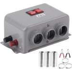 Chauffage de voiture 12 v, 600 w - 800 w 3 trous chauffage rapide plus chaud givre �limination d�givreur ...