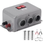 Chauffage de voiture 12 v, 600 w - 800 w 3 trous chauffage rapide plus chaud givre �limination d�givreur ...