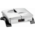 Chauffe - assiettes compact - 12 assiettes - bartscher