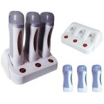 Chauffe - cire triple trio pour pièces à main cartouches d'épilation chauffe - cire professionnel Chauffe - cire triple trio pour pièces à main cartouches d'épilation chauffe - cire professionnel