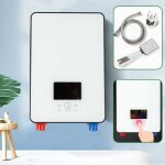 Chauffe - eau lectrique sans rservoir 6500w 110v chauffe - eau  affichage numrique, chauffe - eau ...