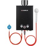 Chauffe - eau  gaz de 6l / min avec housse de pluie, chauffe - eau instantans 11kw au gaz propane / ...