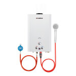 Chauffe - eau � gaz instantan�s propane / butane 16l, chauffe - eau � gaz ext�rieur 32kw blanc pour les ...