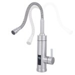 Chauffe - eau instantane 230 v robinet electrique en acierinoxydable avec indicateur de temperature led ...