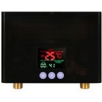 Chauffe - eau instantan� 3kw mini chauffe - eau �lectrique sans r�servoir mural avec affichage led t�l�command ...