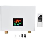 Chauffe - eau instantan 5. 5kw mini chauffe - eau lectrique sans rservoir mural avec affichage led ...