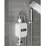 Chauffe - eau instantan� �lectrique mini chauffe - eau mini chauffe - eau rapide 3000w 220v pour cuisine ...