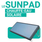 Chauffe - eau solaire sunpad solar 300 litres monobloc autonome sur toit incliné Chauffe - eau solaire sunpad solar 300 litres monobloc autonome sur toit incliné