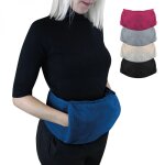 Chauffe mains, manchon chauffant 32 x 22 cm avec ceinture r�glable - bleu - vivezen