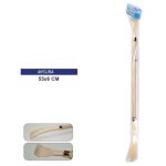 Chausse - pieds chaussettes longues avec main gratte - dos