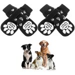 Chaussettes antidrapantes amusantes pour chien avec sangles rglables ? contrle de traction puissant ...