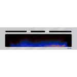 Chemin'arte - chemine lectrique encastrable 150cm inox 149