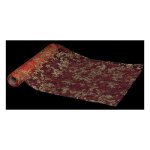 Paris prix - chemin de table colorama 28x500cm rouge