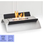 Klarstein - cheminee bioetanol, chemin�e bio�thanol pour l'int�rieur, chemin�e au bio�thanol avec une ...