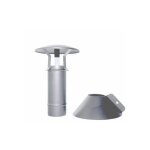 Mbm ? conduit coaxial en acier inoxydable 80 / 130 ? borne verticale ce ? norme uni 1856 / 2 ? pour po�les ...