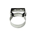 Cheminee collier mural conduit de cheminee dn 200 tube acier inoxydable 316