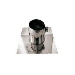 Mbm ? conduit de chemin�e double paroi isol� inox dn 150 / 200 ? raccord fumisterie pour faux toits plats ...