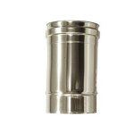 Mbm ? conduit de fum�e double paroi inox dn 130 / 180 ? �paisseur 0, 5 mm ? r�sistance � 600�c en pression ...