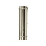 Mbm ? conduit de chemin�e double paroi inox dn 180 / 230 ? longueur 0, 5 m ? r�sistance � 600�c ? soudure ...