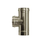 Mbm ? raccord t 90 inox dn 200 / 250 ? conduit double paroi isol� ? r�sistance � 600�c ? soudage tig ...