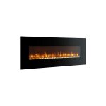 Cheminee electrique grande taille 120cm avec thermostat electronique breakling