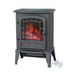 Suinga - chemine lectrique style 2000w avec effet flamme et feu avec arrt de scurit, double systme ...